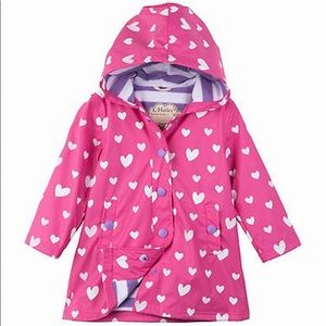 Hatley Girls’ Splash Jacket Color Changing Pink 6